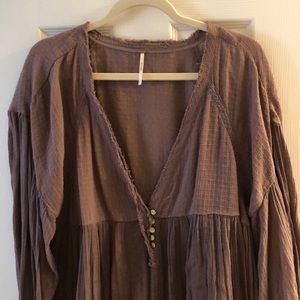 free people gauze tunic